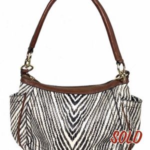 Liz Claiborne Zebra Print Handbag/Purse
